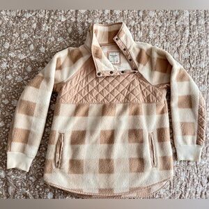 Abercrombie Asymmetrical Snap-Up Fleece